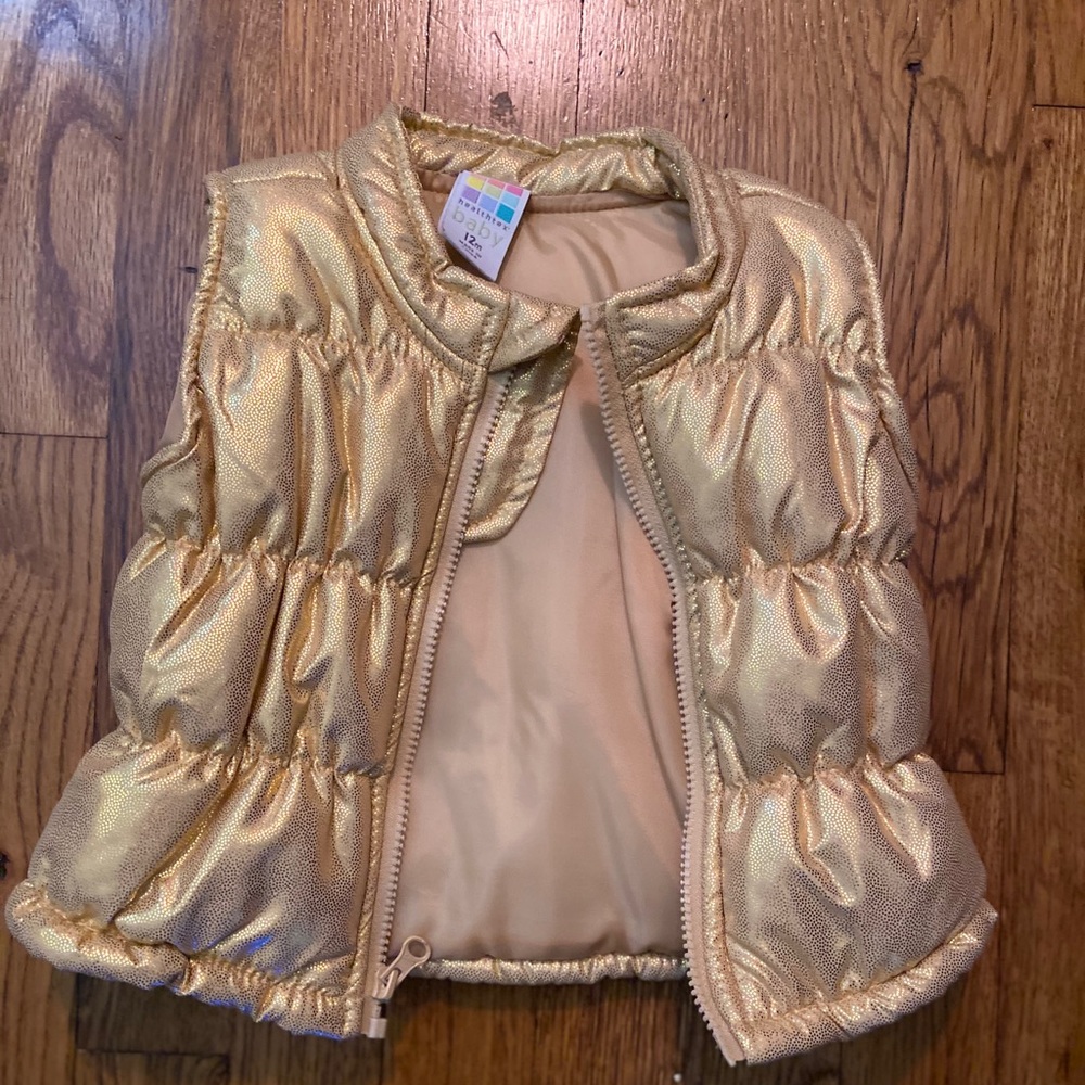 Gold Baby Vest ✨